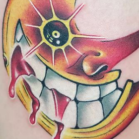 Tattoos - Moon Face - 142452